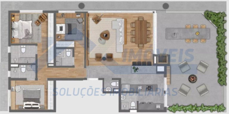 Imagem Apartamento com 3 Quartos à Venda, 200 m² em Petrópolis - Porto Alegre