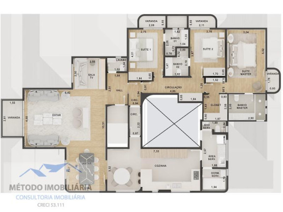 Imagem Apartamento com 3 Quartos à Venda, 192 m² em Vila Nova   Conceição - São Paulo
