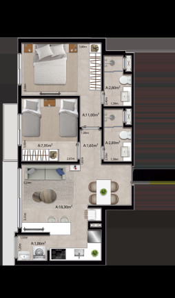 Imagem Apartamento com 1 Quarto à Venda, 76 m² em Zona Nova - Capão Da Canoa Imagem Apartamento com 1 Quarto à Venda, 76 m² em Zona Nova - Capão Da Canoa