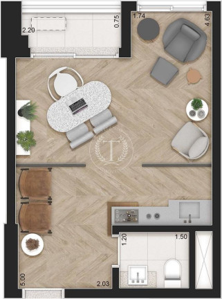 Imagem Sala Comercial à Venda, 38 m² em Tatuapé - São Paulo Imagem Sala Comercial à Venda, 38 m² em Tatuapé - São Paulo