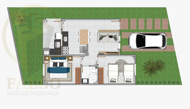 Imagem Casa com 2 Quartos à Venda, 55 m² em Progresso - Itu Imagem Casa com 2 Quartos à Venda, 55 m² em Progresso - Itu