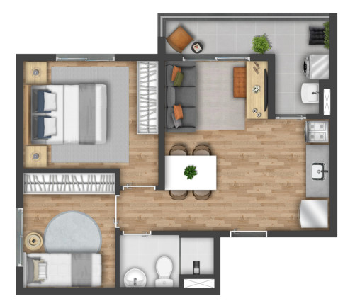Imagem Apartamento com 2 Quartos à Venda, 36 m² em Santo Amaro - São Paulo Imagem Apartamento com 2 Quartos à Venda, 36 m² em Santo Amaro - São Paulo
