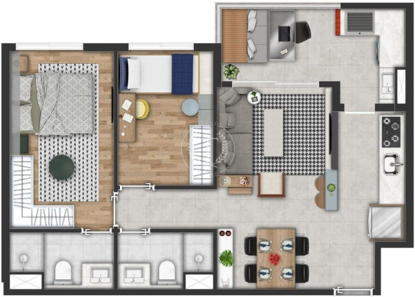 Imagem Apartamento com 3 Quartos à Venda, 84 m² em Butantã - São Paulo