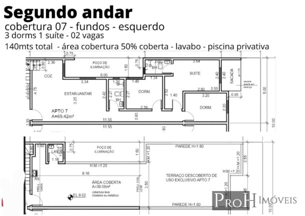 Imagem Cobertura com 3 Quartos à Venda, 140 m² em Bela Vista - Santo André Imagem Cobertura com 3 Quartos à Venda, 140 m² em Bela Vista - Santo André