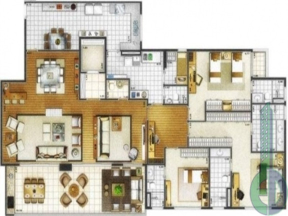 Imagem Imóvel com 4 Quartos à Venda, 242 m² em Santo Antônio - Sao Caetano Do Sul Imagem Imóvel com 4 Quartos à Venda, 242 m² em Santo Antônio - Sao Caetano Do Sul