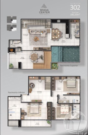 Imagem Apartamento com 2 Quartos à Venda, 92 m² em Itajaí
