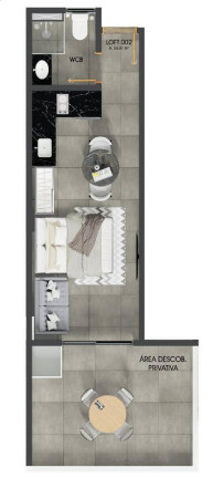Imagem Apartamento com 1 Quarto à Venda, 24 m² em Intermares - Cabedelo