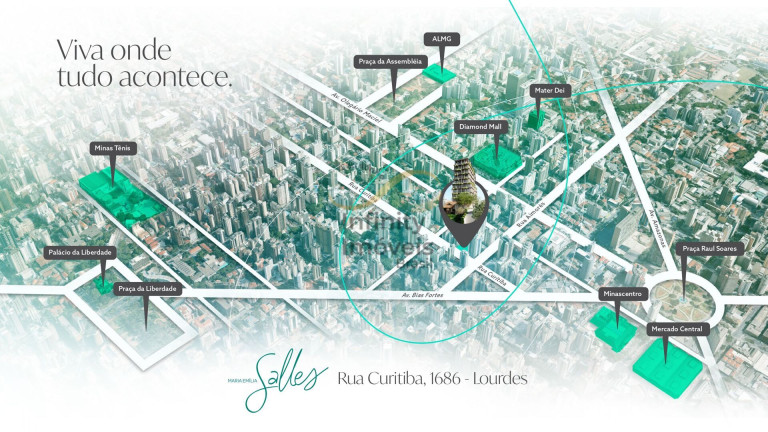 Imagem Apartamento com 1 Quarto à Venda, 52 m² em Lourdes - Belo Horizonte Imagem Apartamento com 1 Quarto à Venda, 52 m² em Lourdes - Belo Horizonte