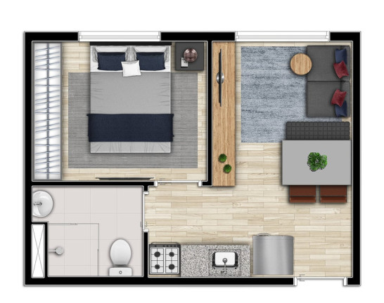 Imagem Imóvel com 1 Quarto à Venda, 25 m² em Campos Elíseos - São Paulo Imagem Imóvel com 1 Quarto à Venda, 25 m² em Campos Elíseos - São Paulo