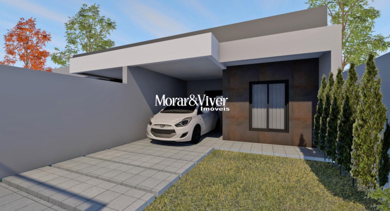 Imagem Casa com 3 Quartos à Venda, 93 m² em Parque Da Fonte - São José Dos Pinhais