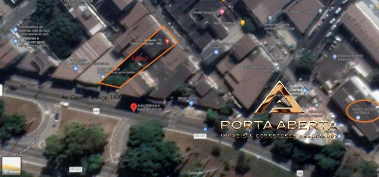 Terreno à Venda, 540 m² em Centro - Ipatinga