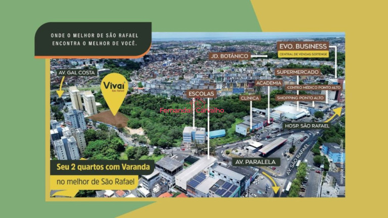 Imagem Apartamento com 2 Quartos à Venda, 41 m² em São Rafael - Salvador