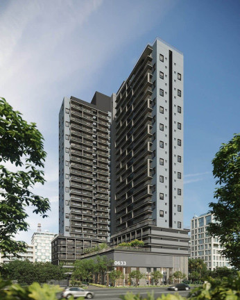 Apartamento com 1 Quarto à Venda, 33 m² em Santo Amaro - São Paulo