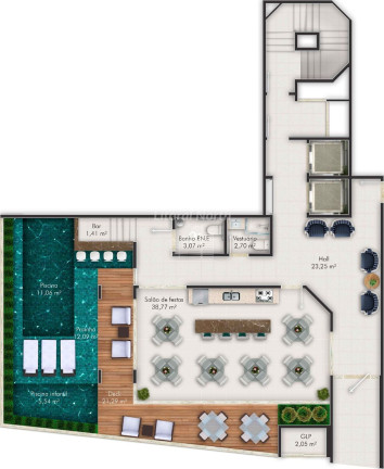 Imagem Apartamento com 2 Quartos à Venda, 68 m² em São João - Itajaí Imagem Apartamento com 2 Quartos à Venda, 68 m² em São João - Itajaí