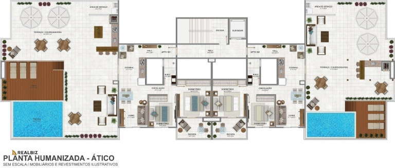 Imagem Apartamento com 3 Quartos à Venda, em Palmas - Governador Celso Ramos Imagem Apartamento com 3 Quartos à Venda, em Palmas - Governador Celso Ramos
