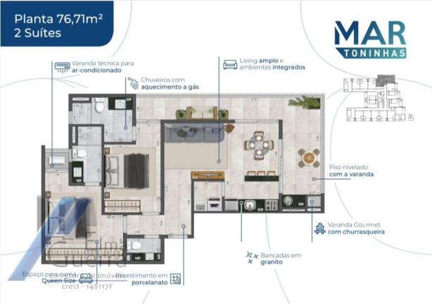 Imagem Apartamento com 1 Quarto à Venda, 35 m² em Toninhas - Ubatuba Imagem Apartamento com 1 Quarto à Venda, 35 m² em Toninhas - Ubatuba