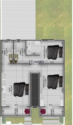 Imagem Casa de Condomínio com 3 Quartos à Venda, 153 m² em Camobi - Santa Maria
