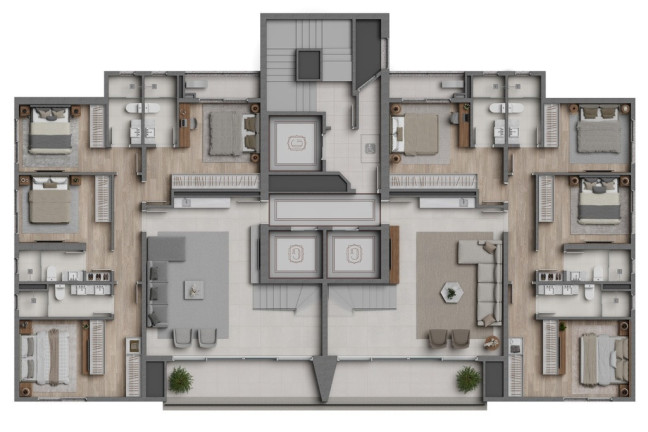 Imagem Cobertura com 4 Quartos à Venda, 292 m² em Centro - Balneário Camboriú Imagem Cobertura com 4 Quartos à Venda, 292 m² em Centro - Balneário Camboriú