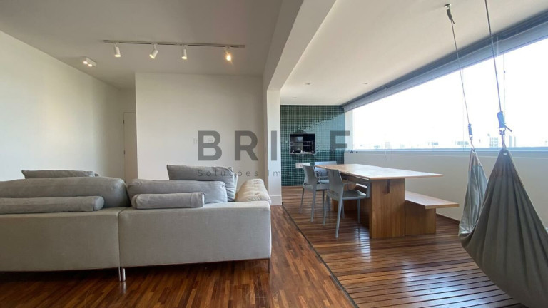 Apartamento com 3 Quartos para Alugar, 119 m² em Brooklin  - São Paulo
