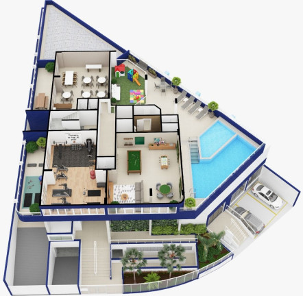 Imagem Apartamento com 2 Quartos à Venda, 76 m² em Caiçara - Praia Grande Imagem Apartamento com 2 Quartos à Venda, 76 m² em Caiçara - Praia Grande
