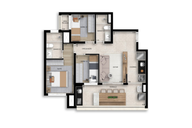 Imagem Apartamento com 3 Quartos à Venda, 67 m² em Alto Do Ipiranga - São Paulo Imagem Apartamento com 3 Quartos à Venda, 67 m² em Alto Do Ipiranga - São Paulo