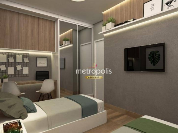 Imagem Apartamento com 2 Quartos à Venda, 58 m² em Osvaldo Cruz - São Caetano Do Sul