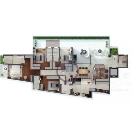 Imagem Apartamento com 4 Quartos à Venda, 239 m² em água Verde - Curitiba Imagem Apartamento com 4 Quartos à Venda, 239 m² em água Verde - Curitiba