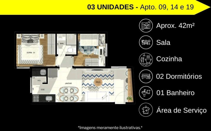 Imagem Apartamento com 2 Quartos à Venda, 35 m² em Jardim Nossa Senhora Do Carmo - São Paulo