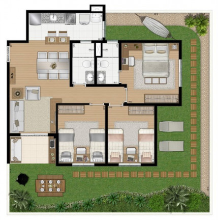 Imagem Apartamento com 2 Quartos à Venda, 55 m² em Vila Conceição - Diadema