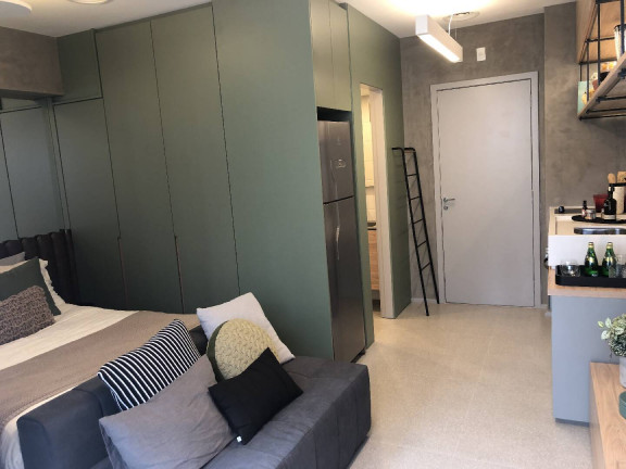 Imagem Studio com 1 Quarto à Venda, 24 m² em Campo Belo - São Paulo