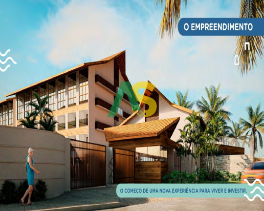 Imagem Flat com 1 Quarto à Venda, 32 m² em Praia De Carneiros - Tamandaré Imagem Flat com 1 Quarto à Venda, 32 m² em Praia De Carneiros - Tamandaré