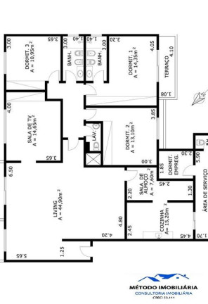 Imagem Apartamento com 4 Quartos à Venda, 190 m² em Alto Da Boa Vista - São Paulo