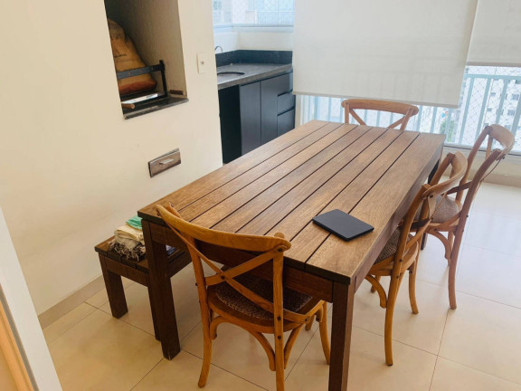 Imagem Apartamento com 3 Quartos para Alugar, 151 m² em Marapé - Santos Imagem Apartamento com 3 Quartos para Alugar, 151 m² em Marapé - Santos