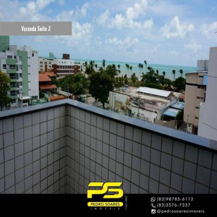 Imagem Cobertura com 5 Quartos à Venda, 290 m² em Cabo Branco - João Pessoa