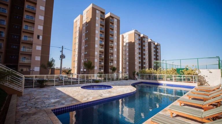 Apartamento com 2 Quartos à Venda,  em Vila São Pedro - Hortolândia