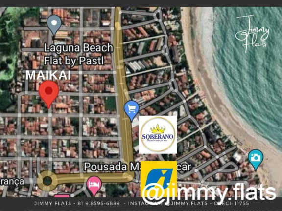 Imagem Apartamento com 1 Quarto à Venda, 20 m² em Centro, Porto De Galinhas - Ipojuca