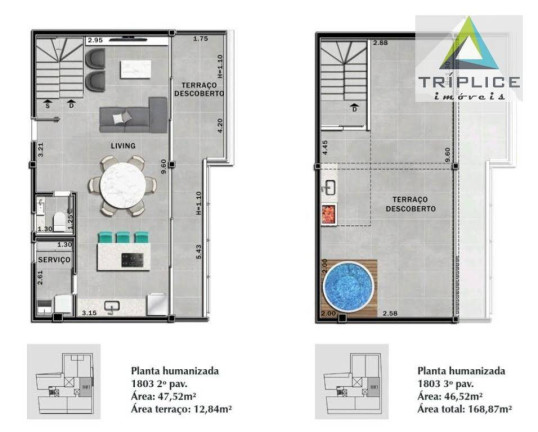 Imagem Cobertura com 3 Quartos à Venda, 168 m² em São Mateus - Juiz De Fora