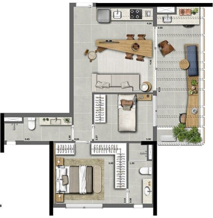 Imagem Apartamento com 1 Quarto à Venda, 44 m² em Pinheiros - São Paulo Imagem Apartamento com 1 Quarto à Venda, 44 m² em Pinheiros - São Paulo