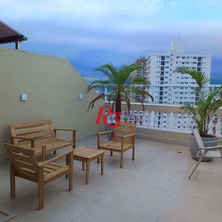 Imagem Cobertura com 3 Quartos à Venda, 240 m² em Embaré - Santos