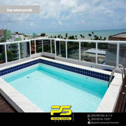 Imagem Cobertura com 5 Quartos à Venda, 290 m² em Cabo Branco - João Pessoa