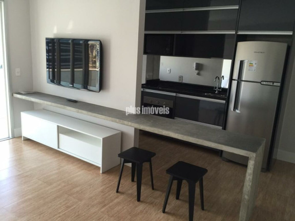Imagem Apartamento com 1 Quarto para Alugar, 50 m² em Santo Amaro - São Paulo Imagem Apartamento com 1 Quarto para Alugar, 50 m² em Santo Amaro - São Paulo