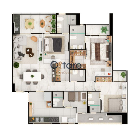 Imagem Apartamento com 3 Quartos à Venda, em Dionisio Torres - Fortaleza Imagem Apartamento com 3 Quartos à Venda, em Dionisio Torres - Fortaleza