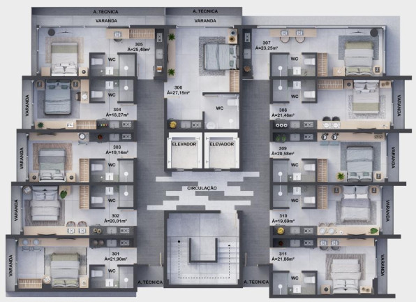 Imagem Apartamento à Venda, 1 m² em Manaíra - João Pessoa Imagem Apartamento à Venda, 1 m² em Manaíra - João Pessoa
