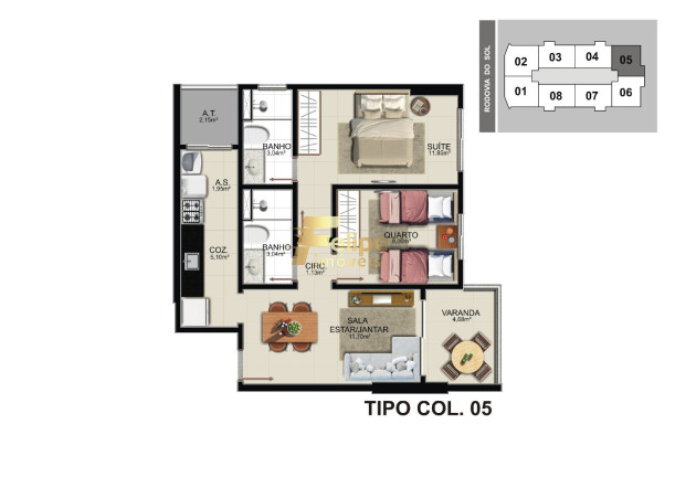 Imagem Imóvel com 2 Quartos à Venda, 59 m² em Praia De Itaparica - Vila Velha Imagem Imóvel com 2 Quartos à Venda, 59 m² em Praia De Itaparica - Vila Velha