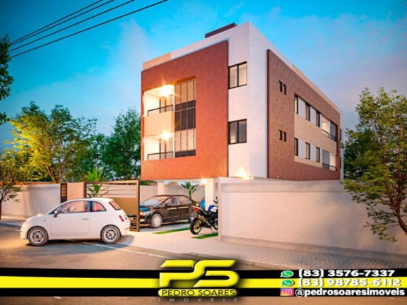 Apartamento com 2 Quartos à Venda, 52 m² em Cristo Redentor - João Pessoa