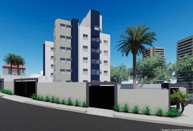 Imagem Apartamento com 3 Quartos à Venda, 55 m² em Boa Vista - Vespasiano