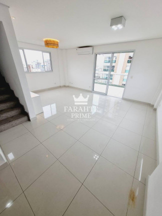 Apartamento com 3 Quartos para Alugar, 127 m² em Boqueirão - Santos