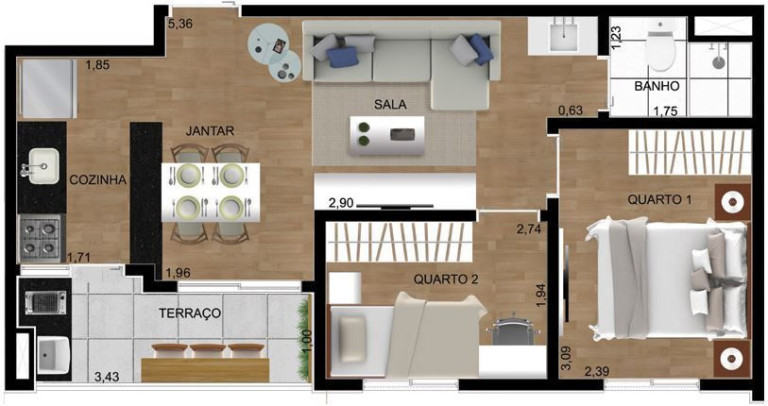 Imagem Apartamento com 2 Quartos à Venda, 41 m² em Vila Rosália - Guarulhos Imagem Apartamento com 2 Quartos à Venda, 41 m² em Vila Rosália - Guarulhos