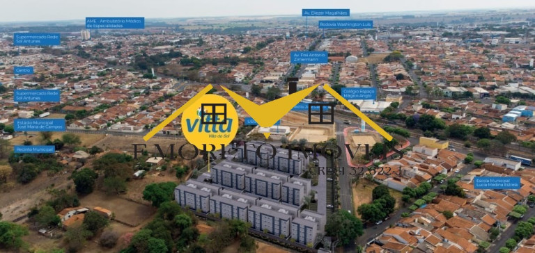 Imagem Apartamento com 2 Quartos à Venda, 40 m² em Jardim Santa Rita - Mirassol