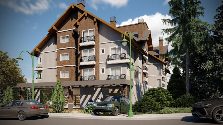 Imagem Apartamento com 2 Quartos à Venda, 84 m² em Av. Central - Gramado